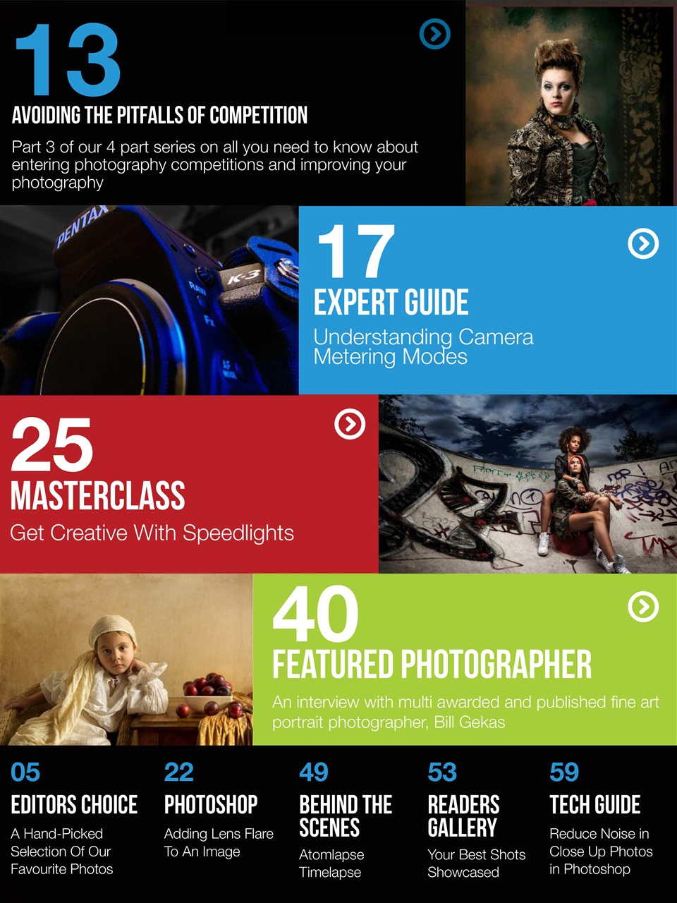 Photography Masterclass Magazine Preview Pages