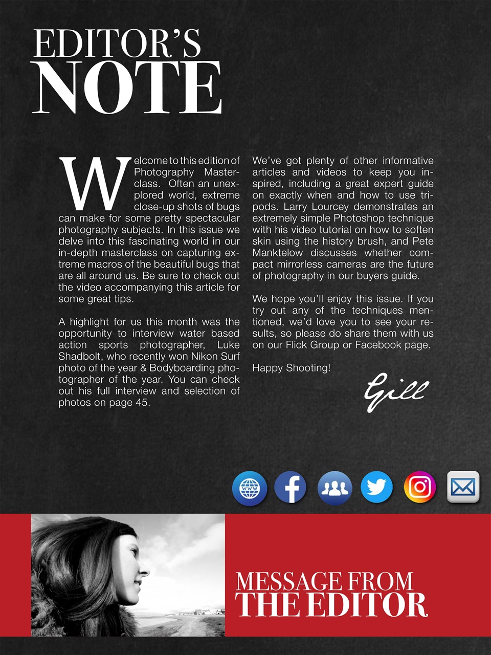 Photography Masterclass Magazine Preview Pages