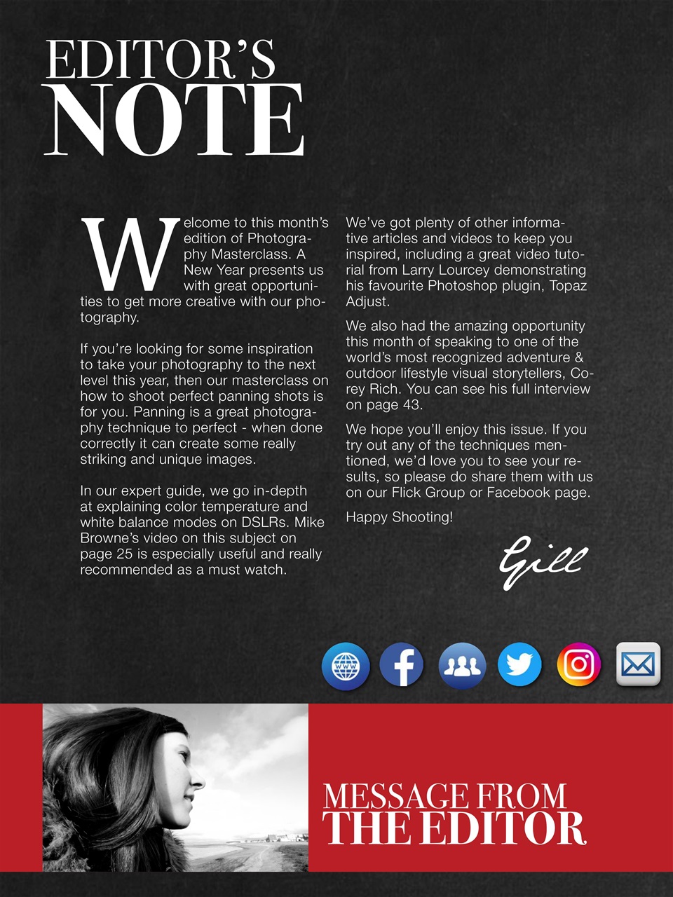 Photography Masterclass Magazine Preview Pages