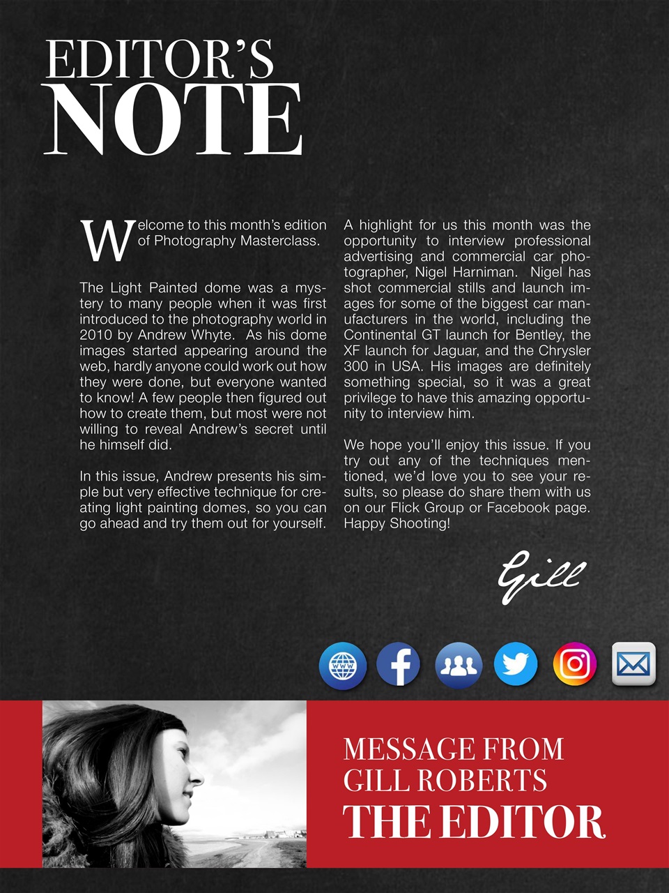 Photography Masterclass Magazine Preview Pages