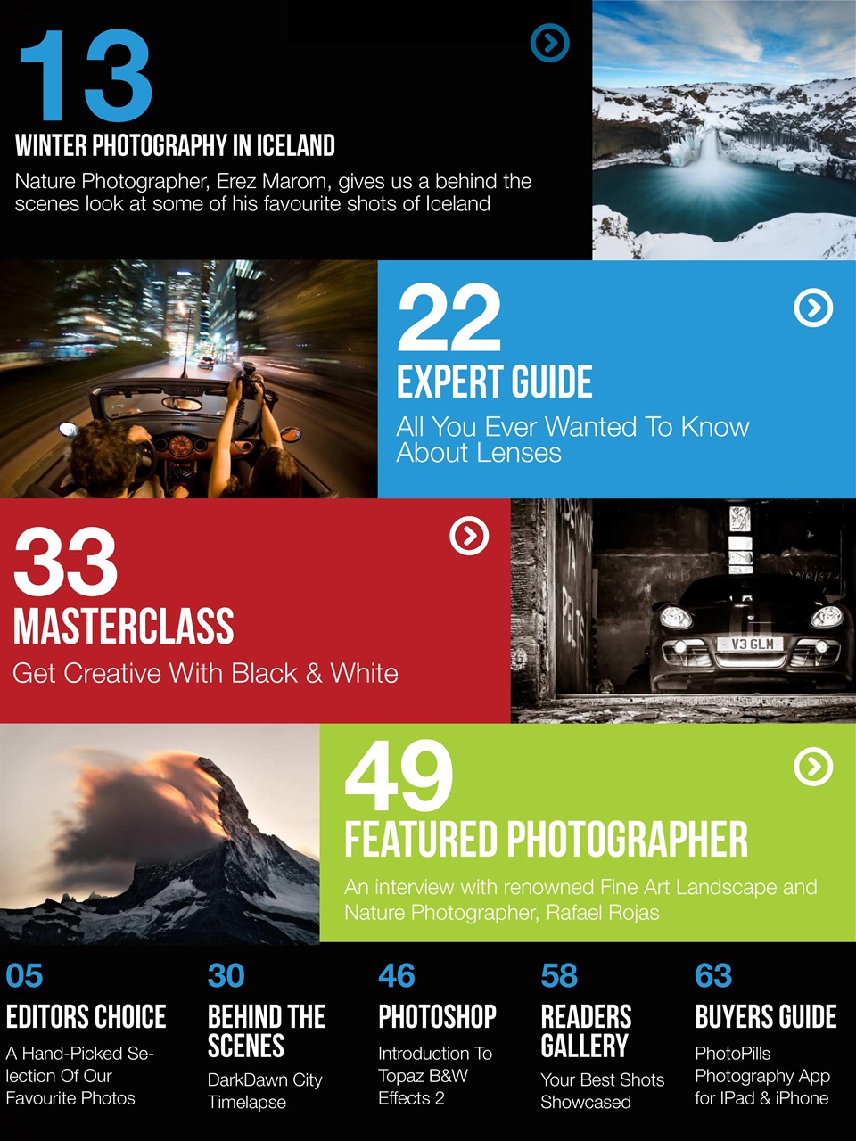 Photography Masterclass Magazine Preview Pages