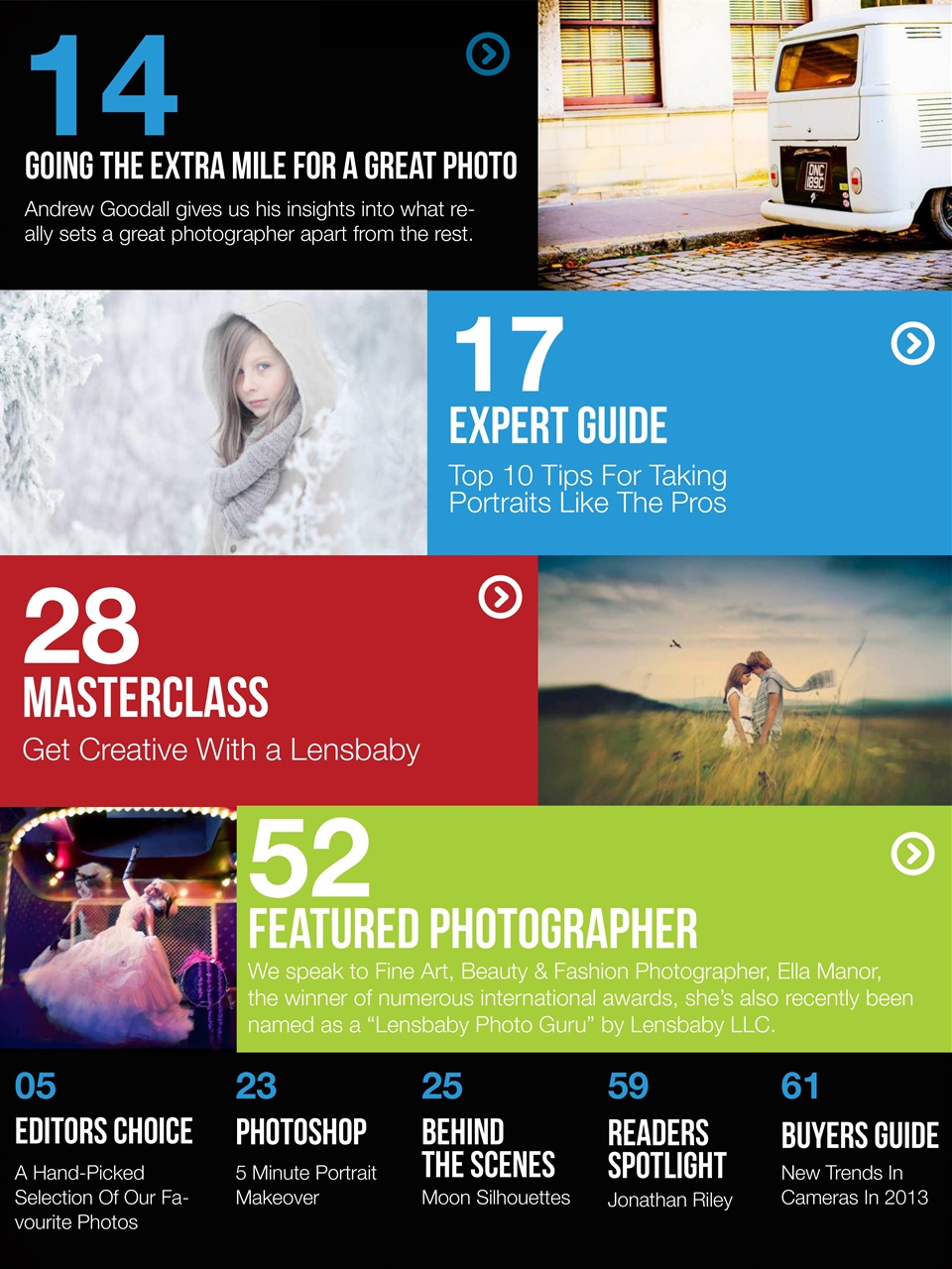 Photography Masterclass Magazine Preview Pages