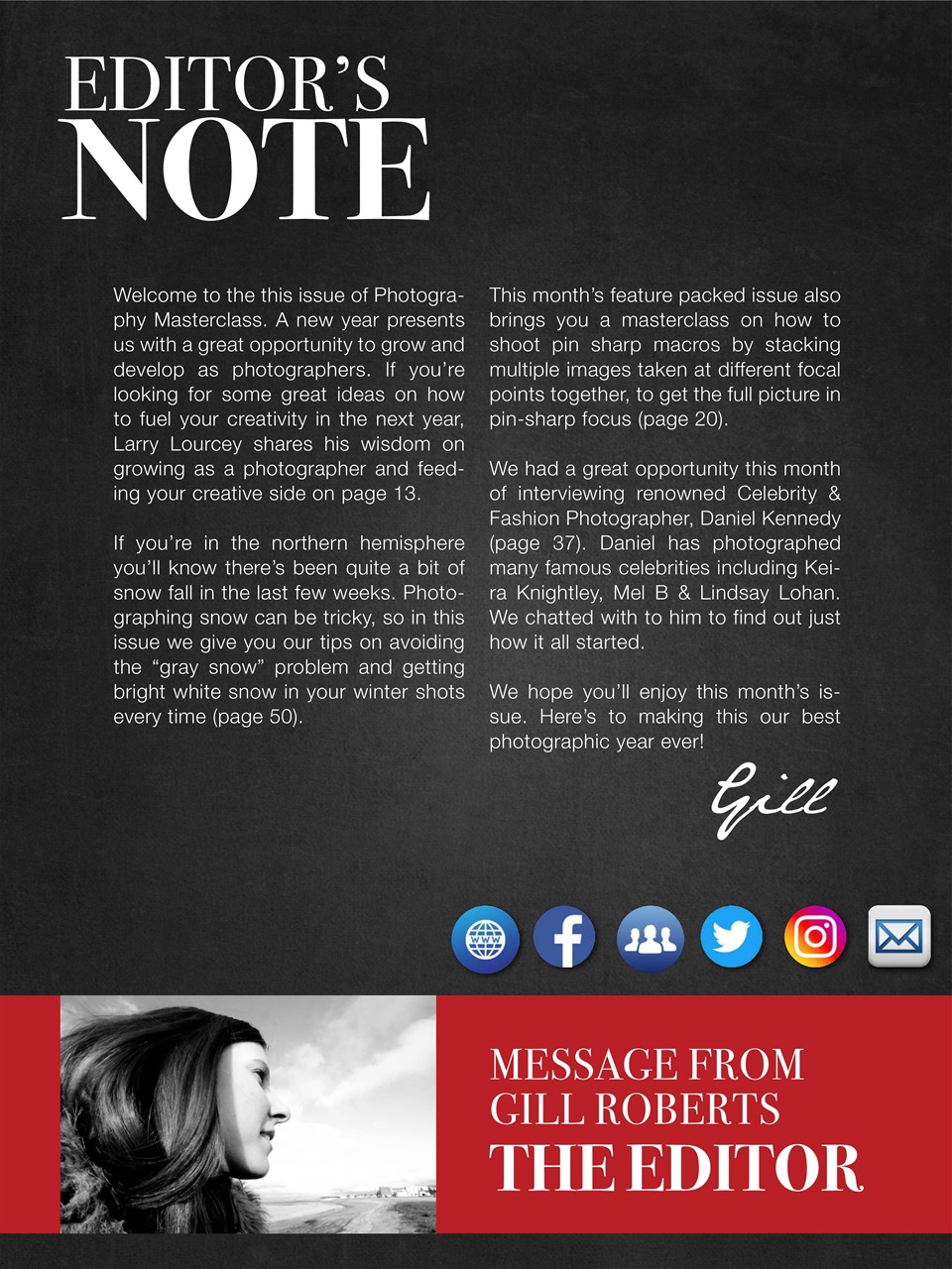 Photography Masterclass Magazine Preview Pages