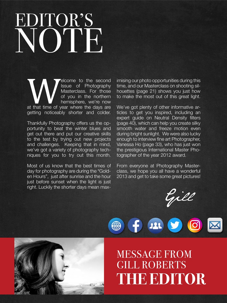 Photography Masterclass Magazine Preview Pages