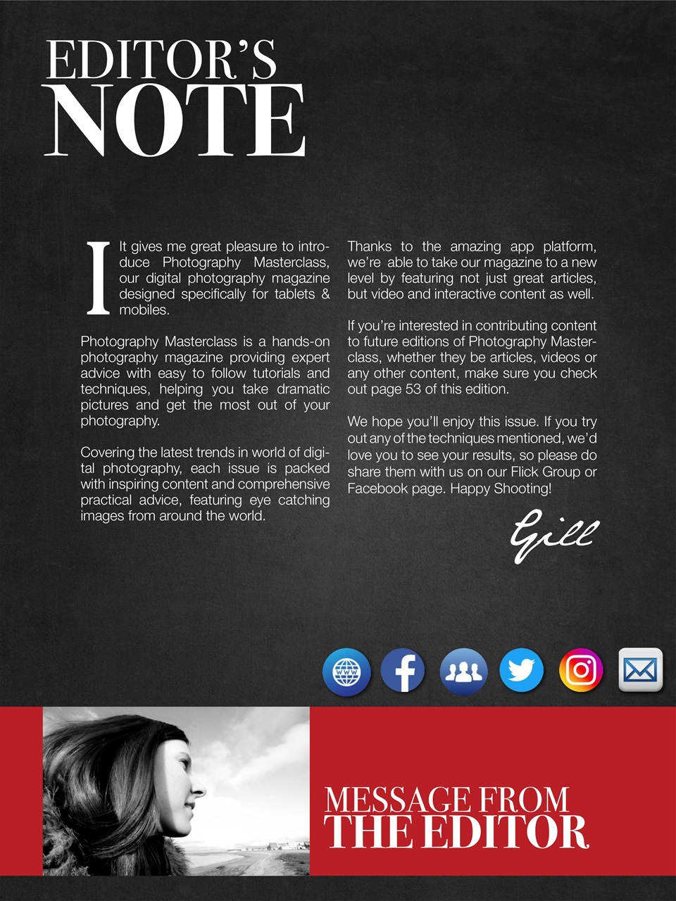 Photography Masterclass Magazine Preview Pages