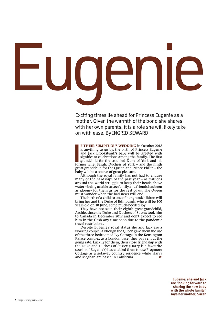 Majesty Magazine Preview Pages