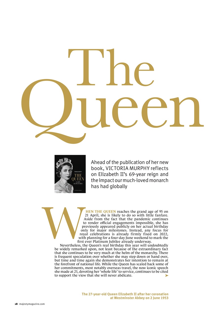 Majesty Magazine Preview Pages