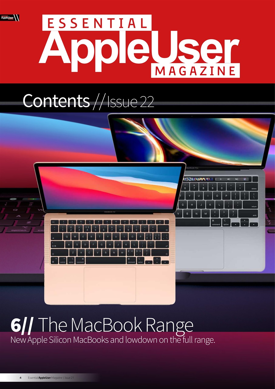 Essential Apple User Preview Pages