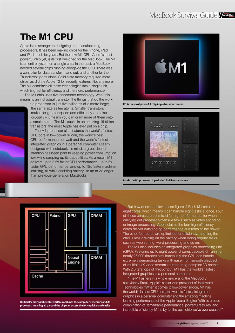 Essential Apple User Preview Pages