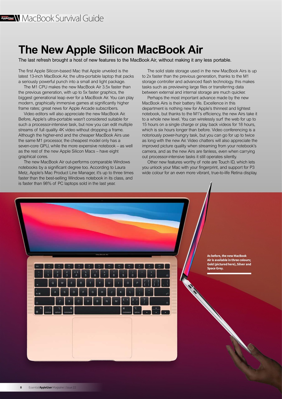 Essential Apple User Preview Pages