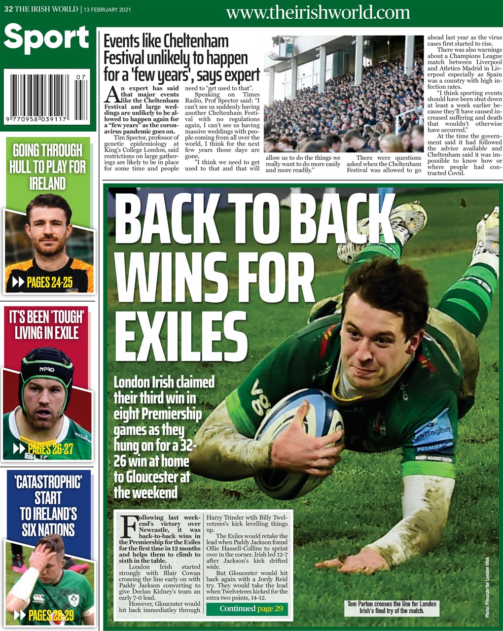 Irish World Preview Pages