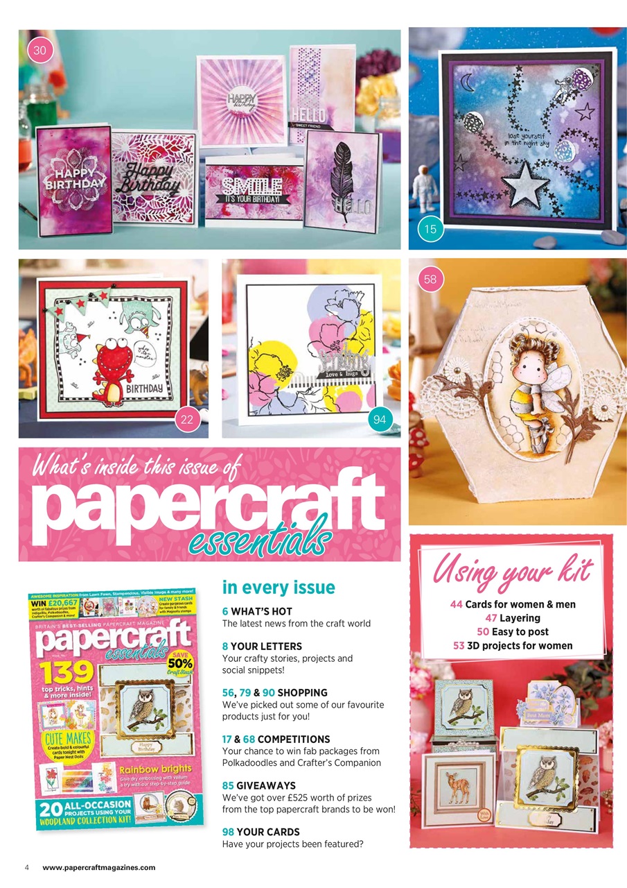 Papercraft Essentials Preview Pages