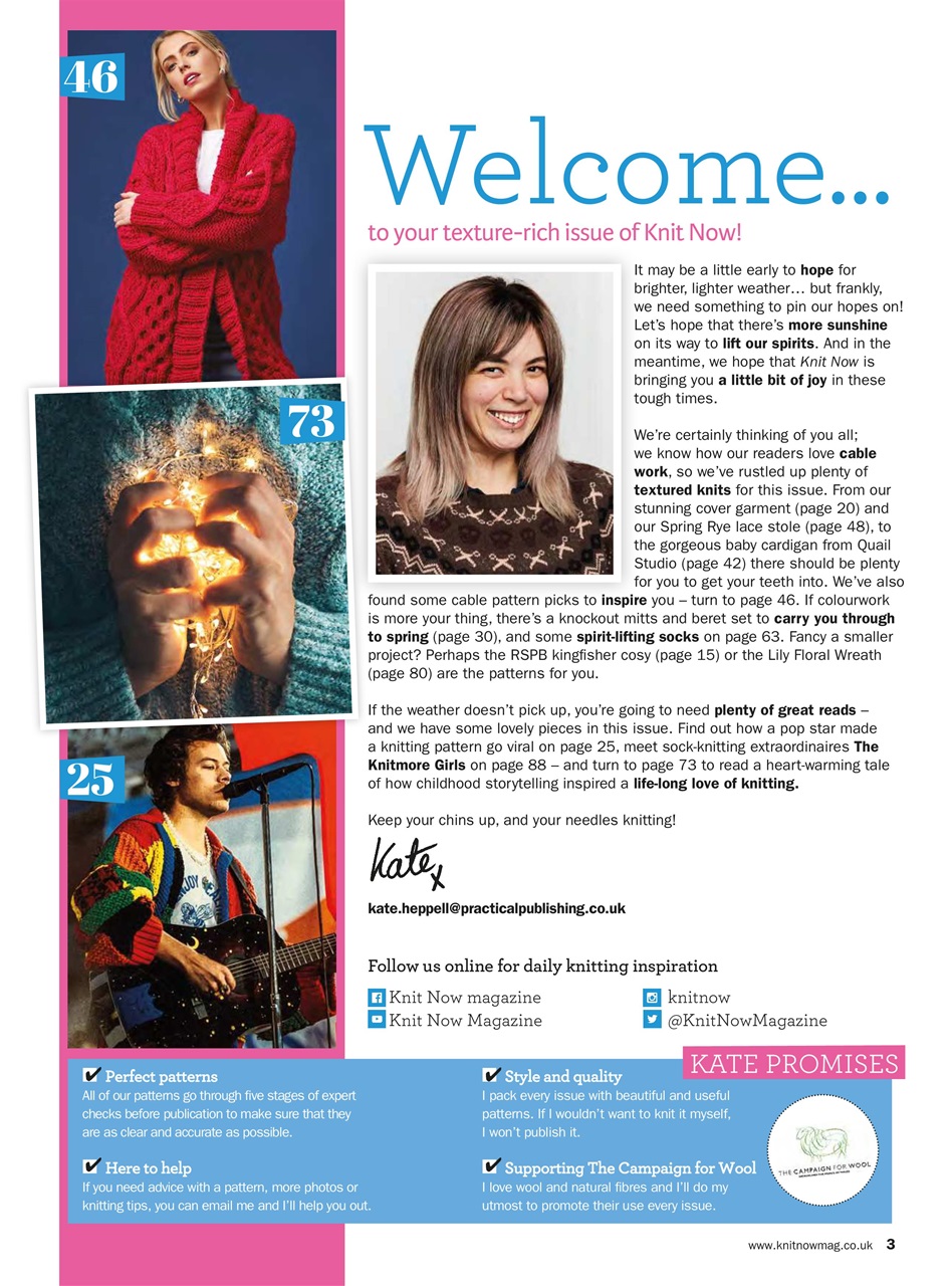 Knit Now Preview Pages