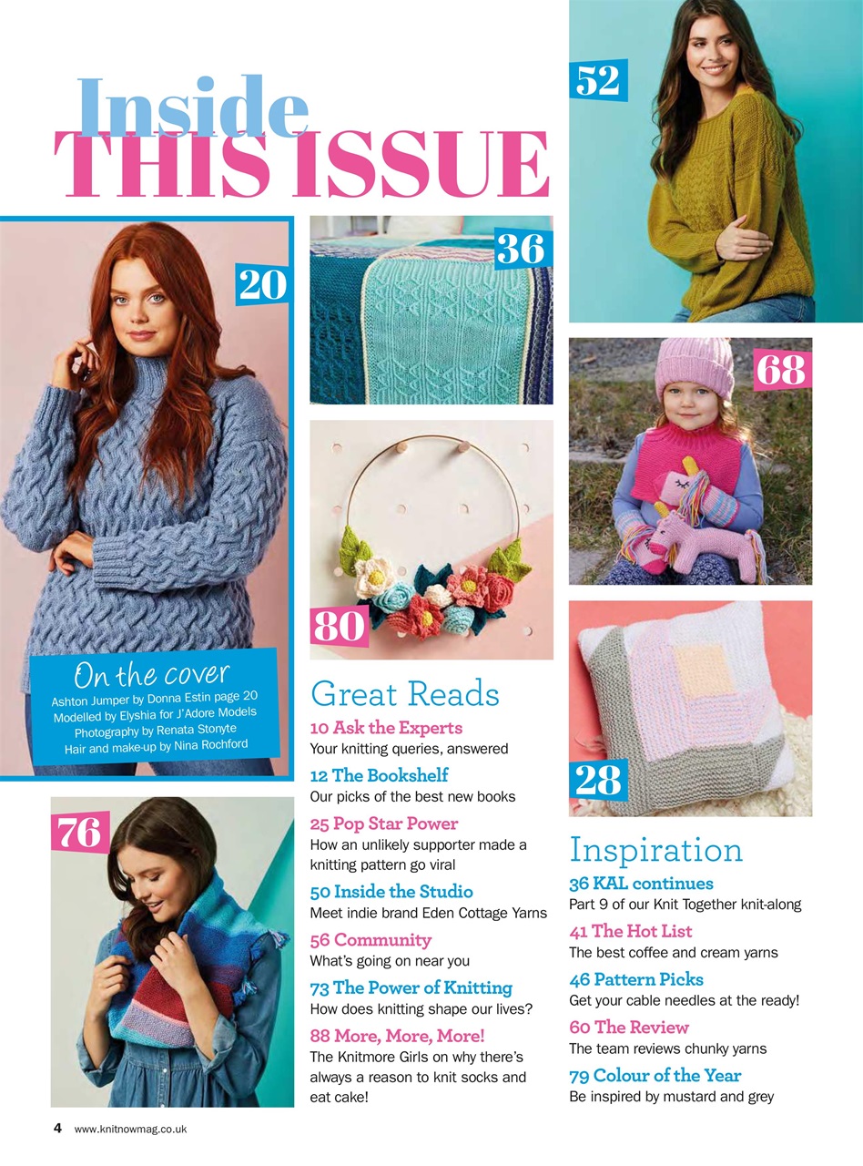 Knit Now Preview Pages