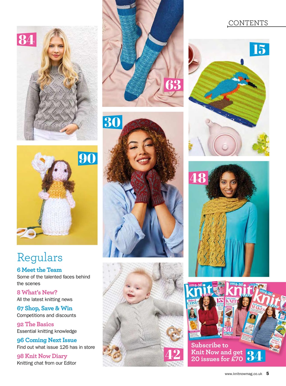 Knit Now Preview Pages
