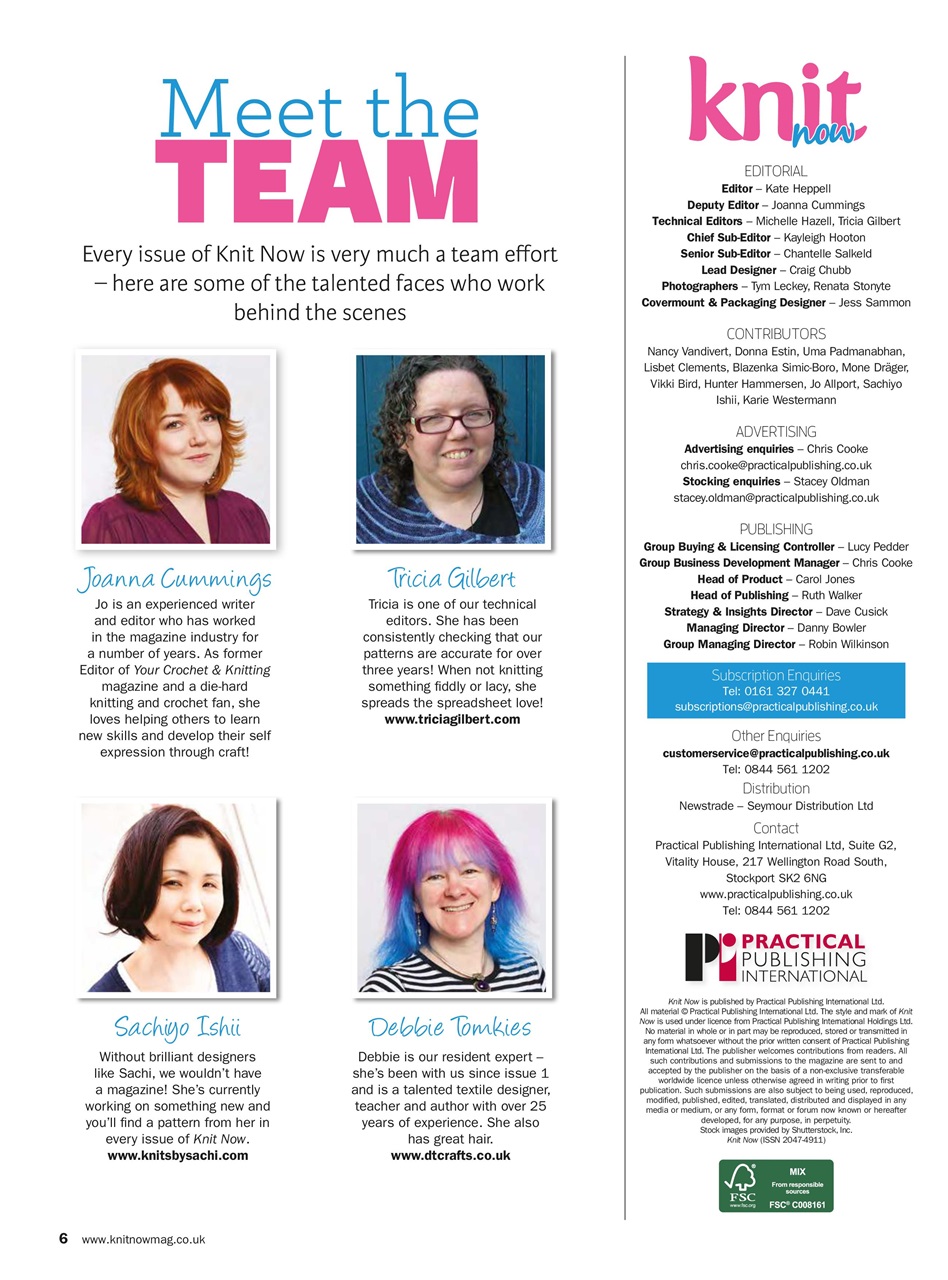 Knit Now Preview Pages