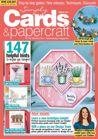 Simply Cards & Papercraft issue Issue 214