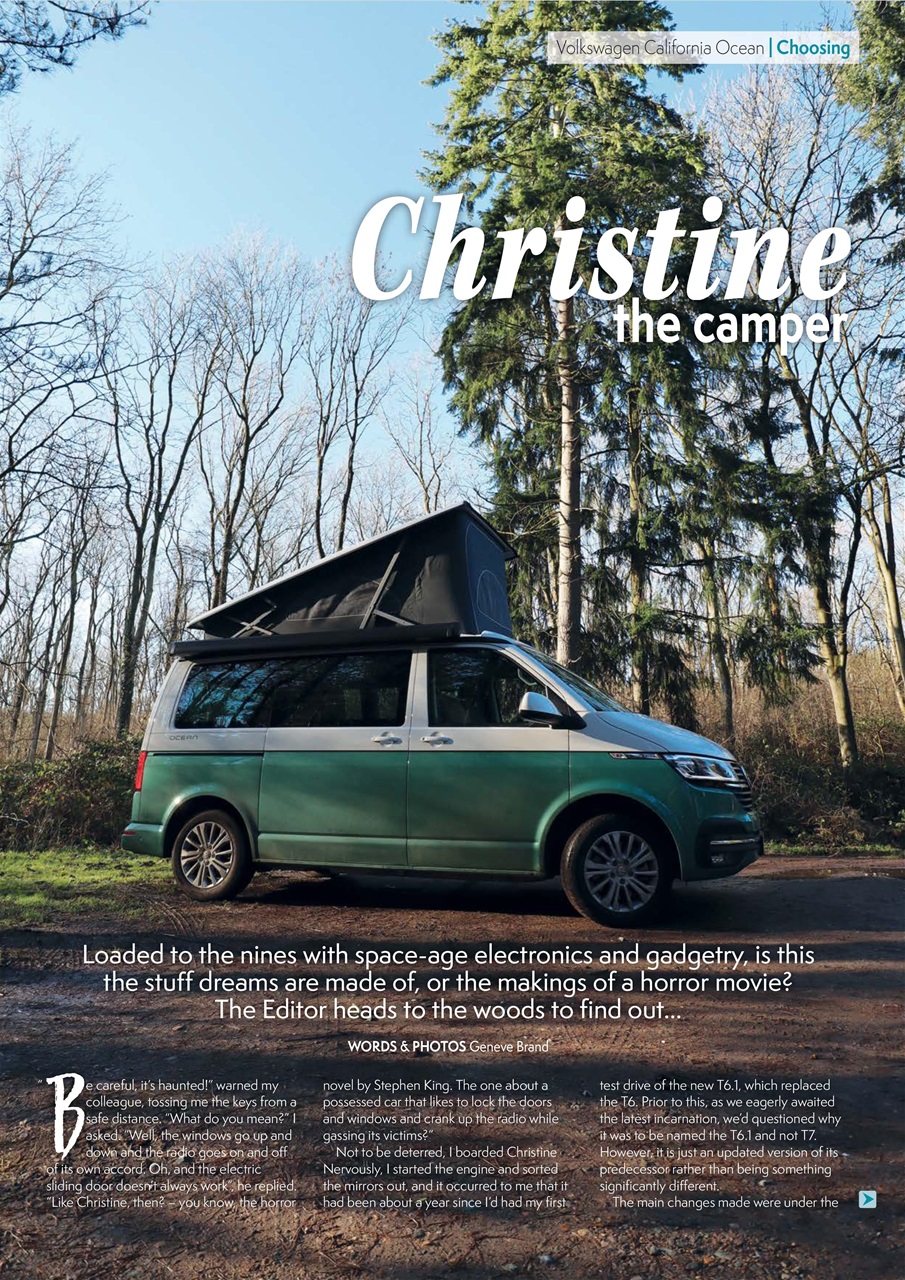 Campervan Preview Pages