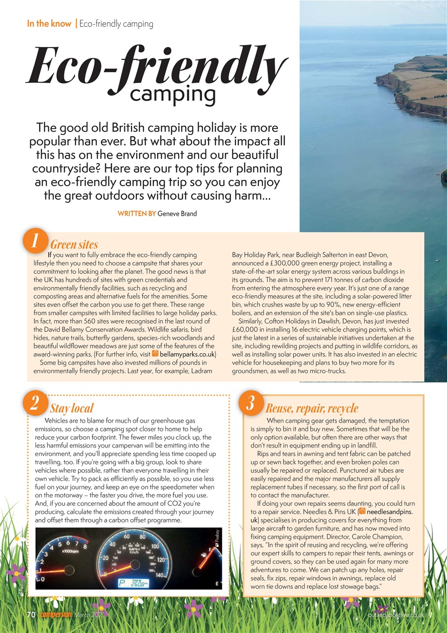 Campervan Preview Pages