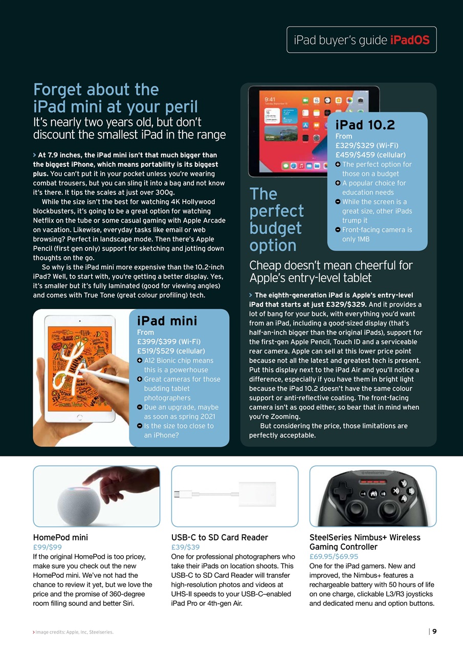 iPad User Preview Pages