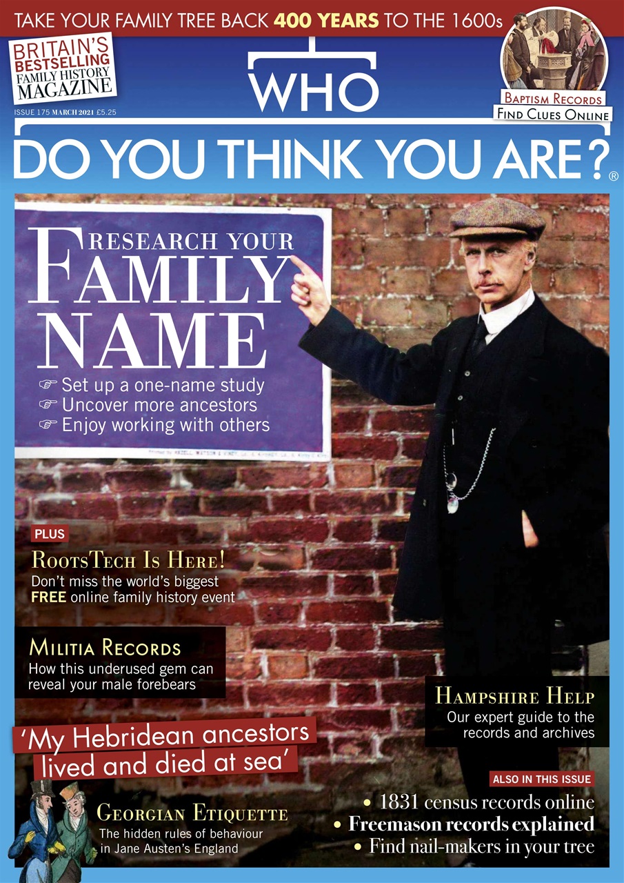 Who Do You Think You Are? Preview Pages