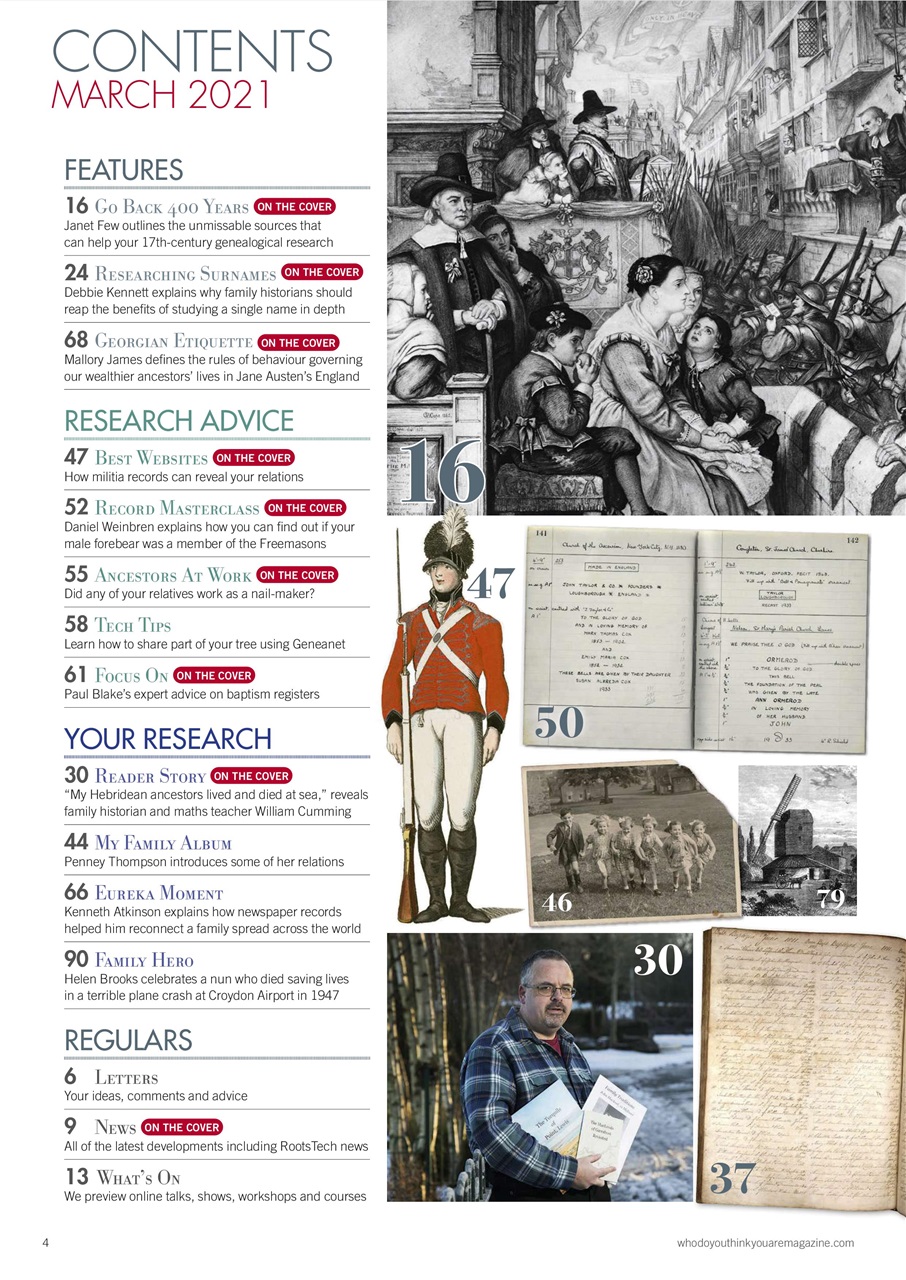 Who Do You Think You Are? Preview Pages