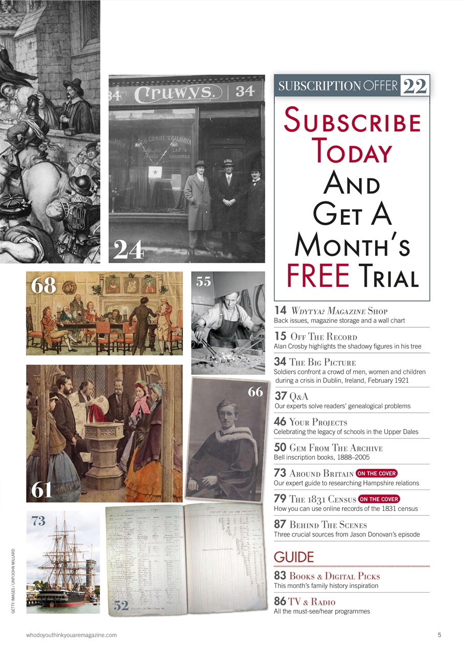 Who Do You Think You Are? Preview Pages