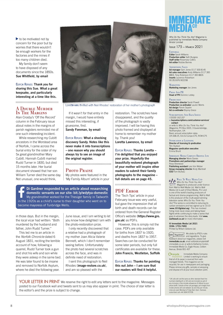 Who Do You Think You Are? Preview Pages