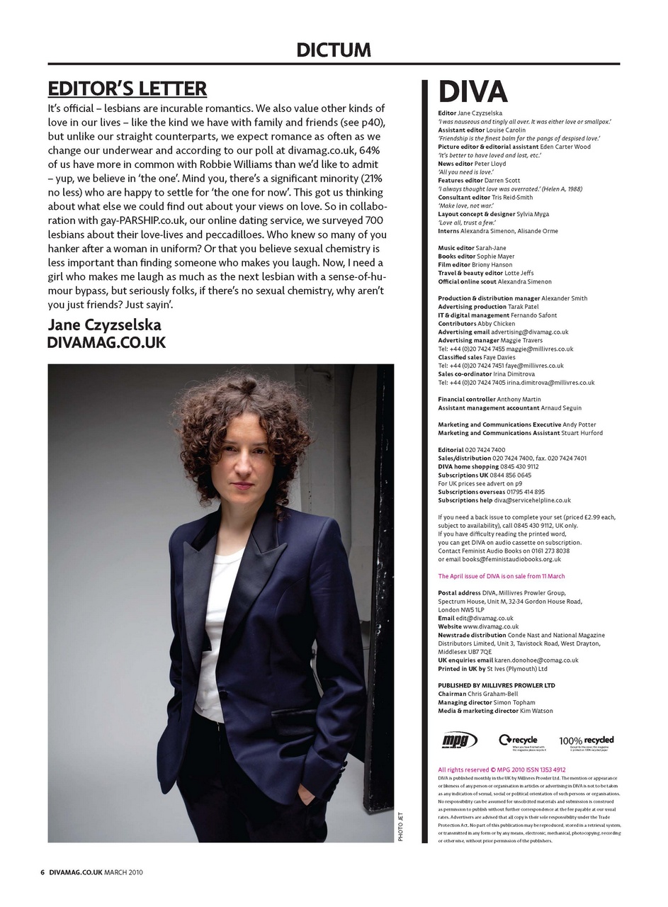 DIVA Magazine Preview Pages