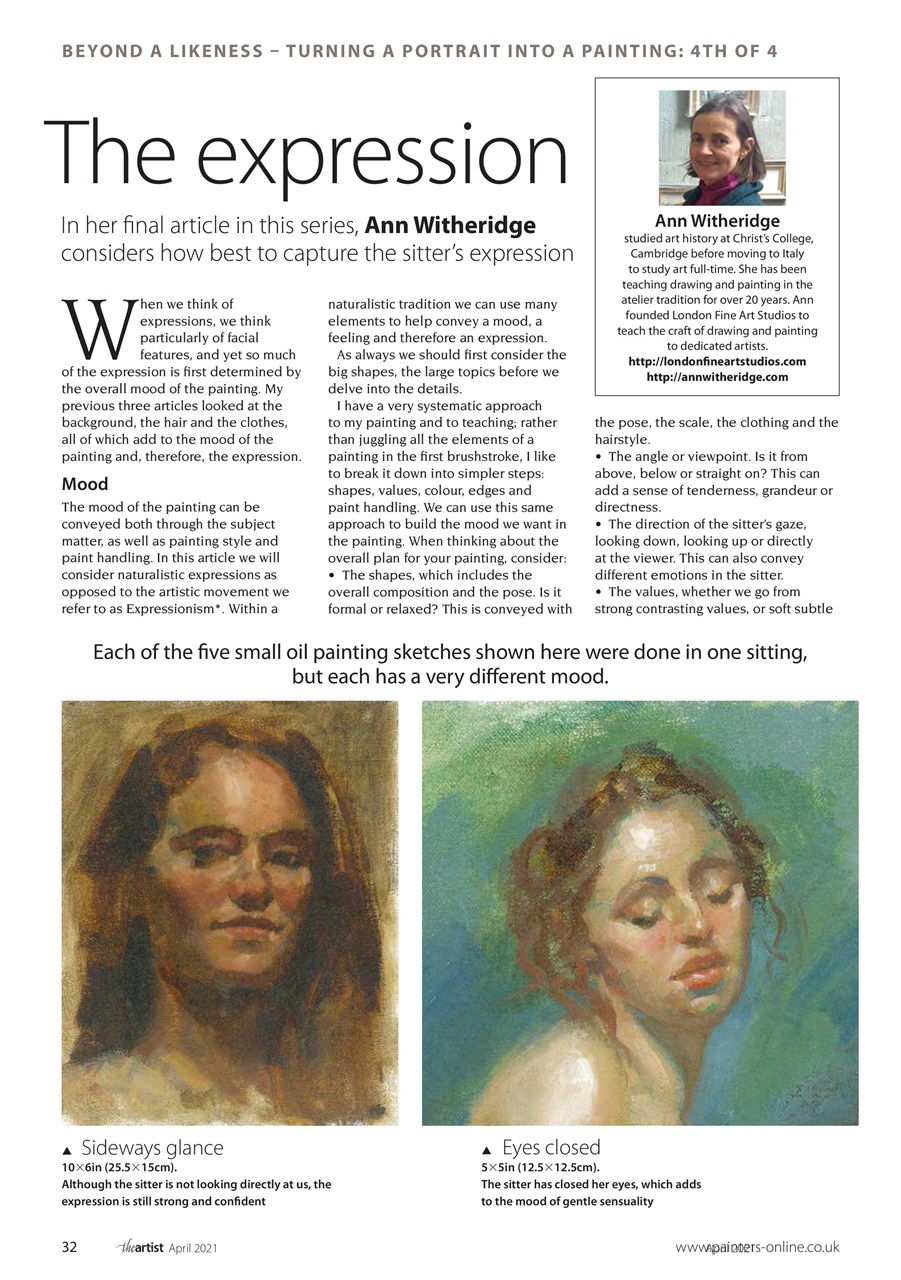 The Artist Preview Pages
