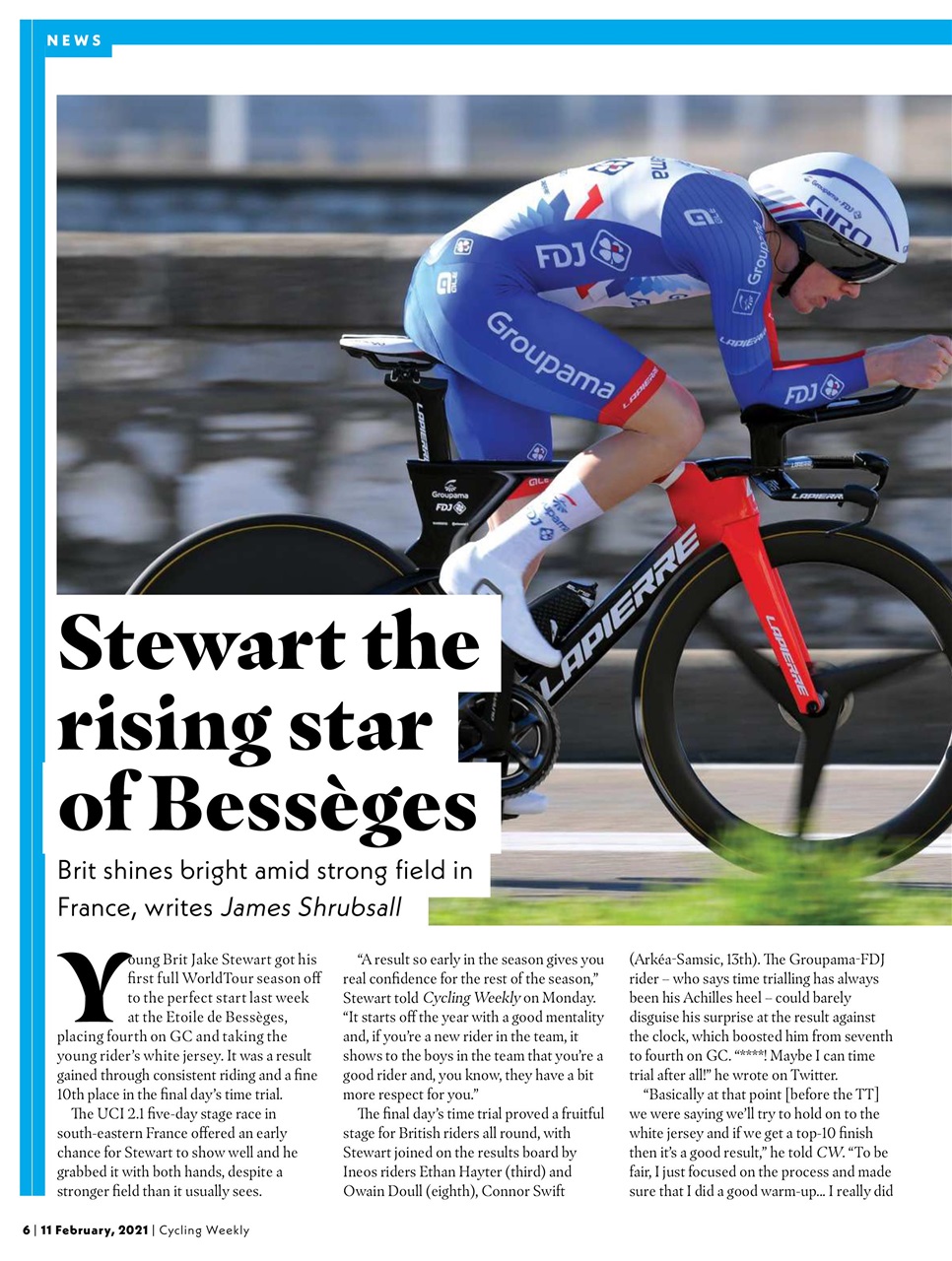 Cycling Weekly Preview Pages