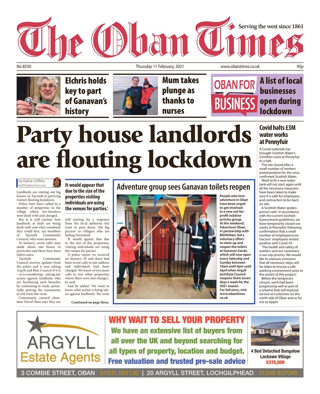 The Oban Times & Lochaber Times Preview Pages