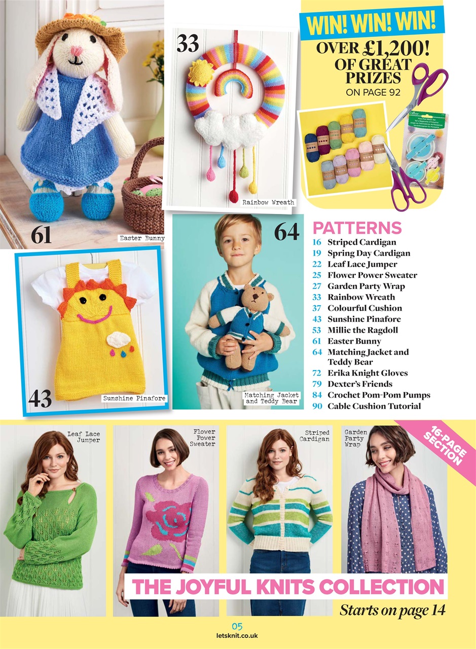 Let's Knit Preview Pages