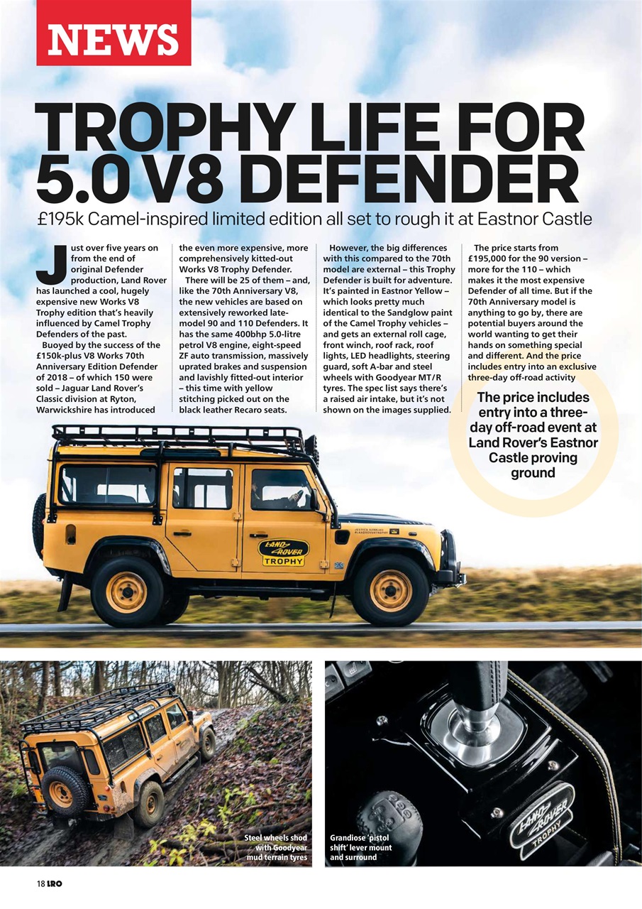 Land Rover Owner Preview Pages