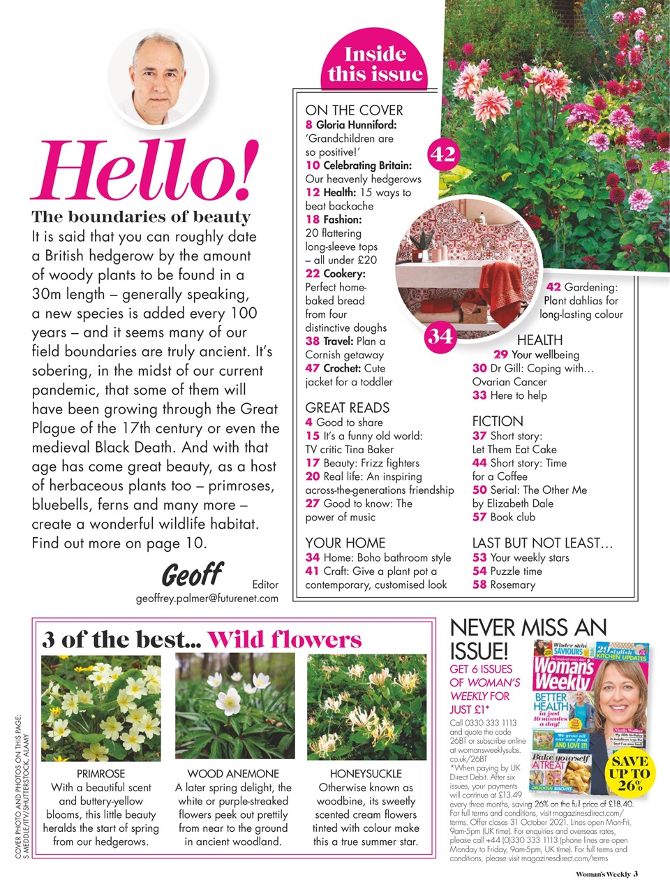 Woman's Weekly Preview Pages