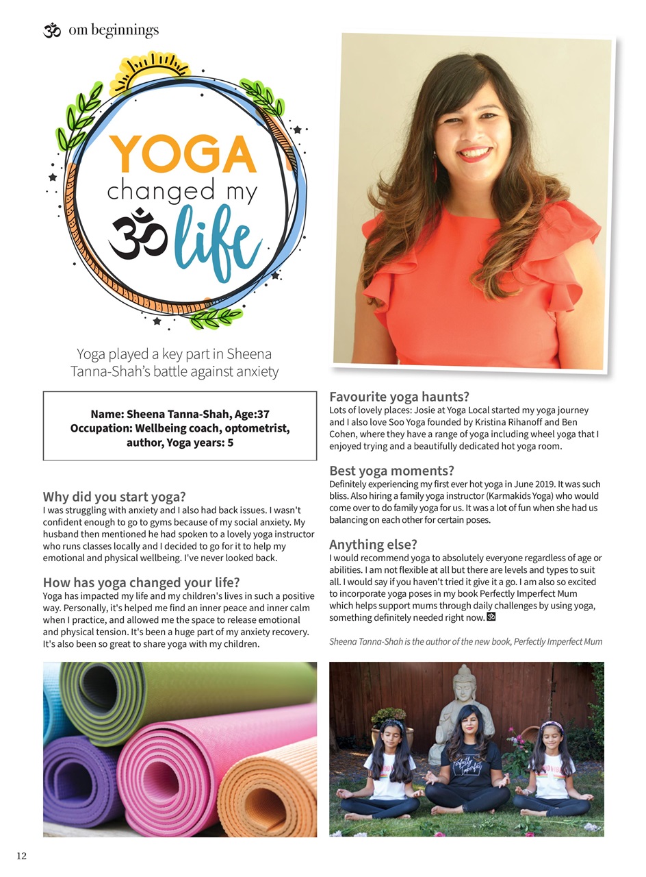 OM Yoga Magazine Preview Pages