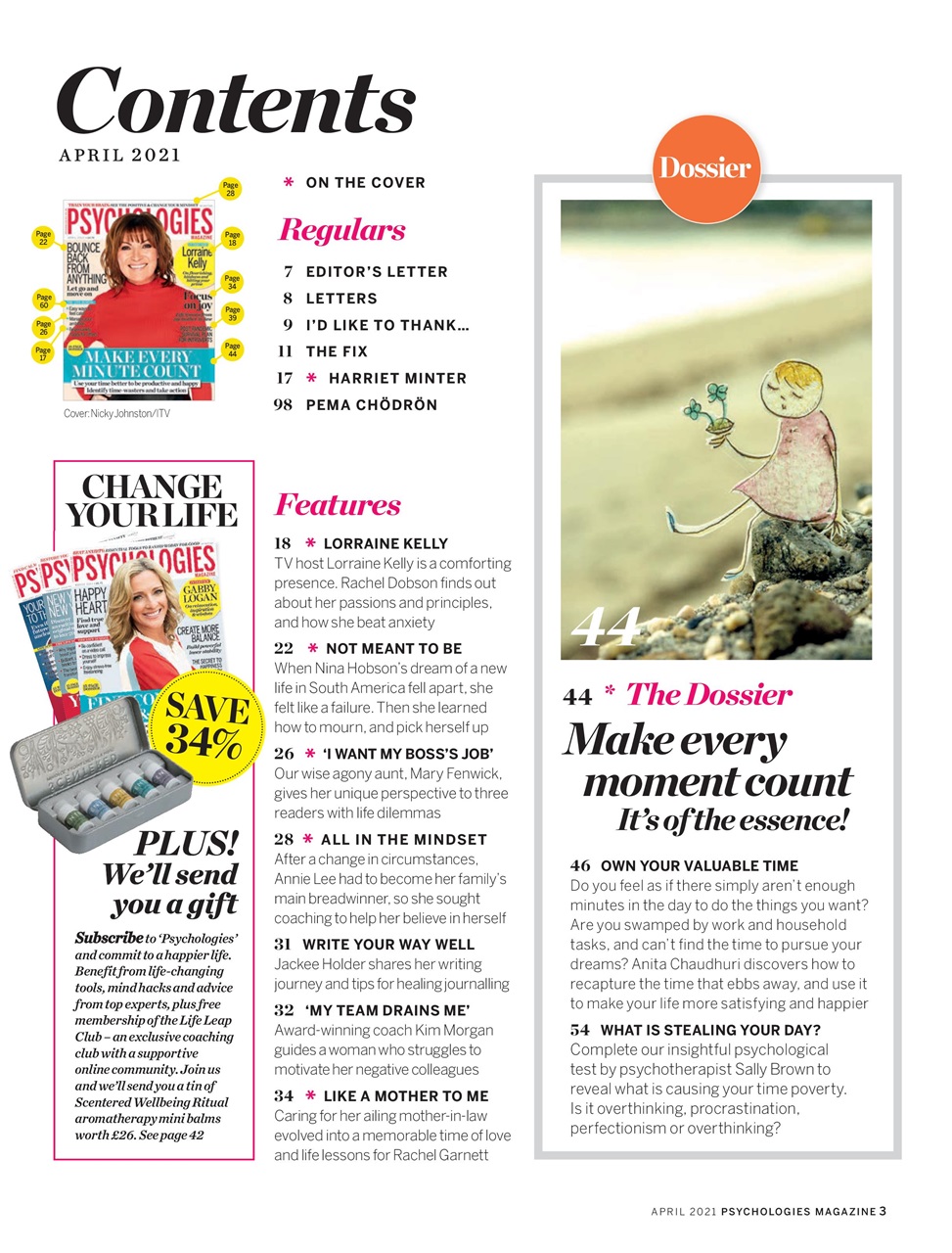 Psychologies Preview Pages
