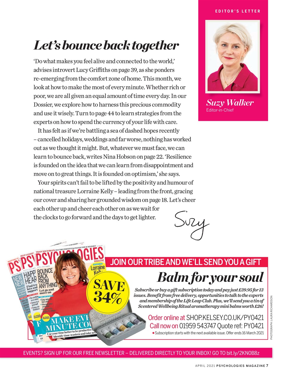 Psychologies Preview Pages