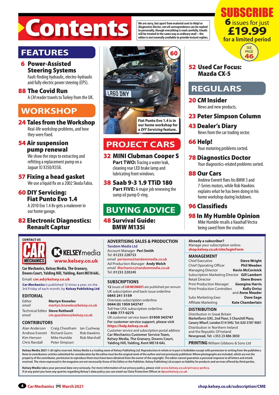 Car Mechanics Preview Pages