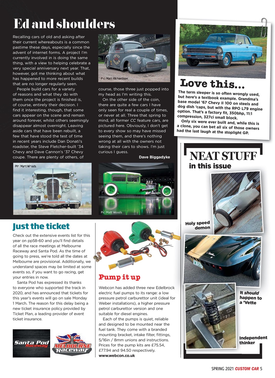 Custom Car Preview Pages