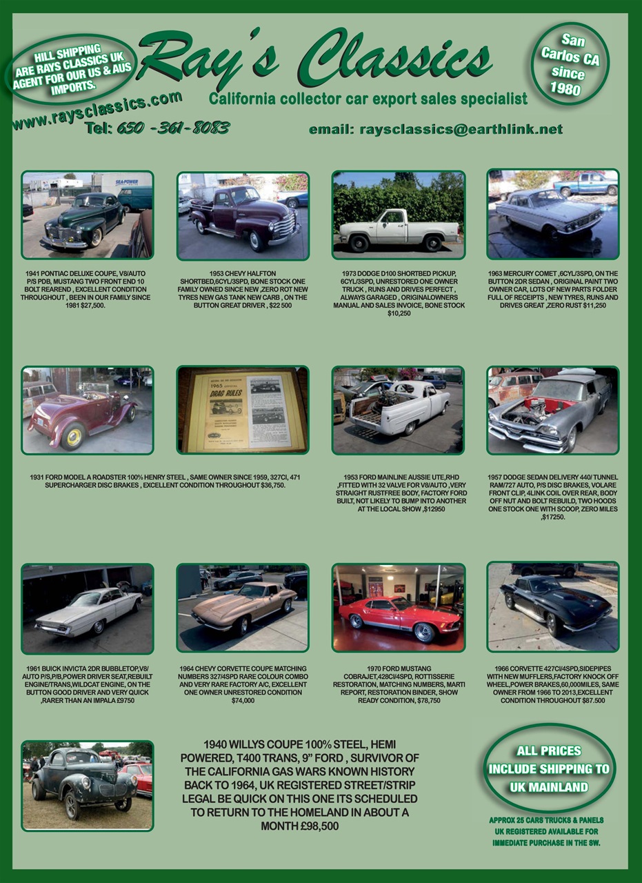 Custom Car Preview Pages