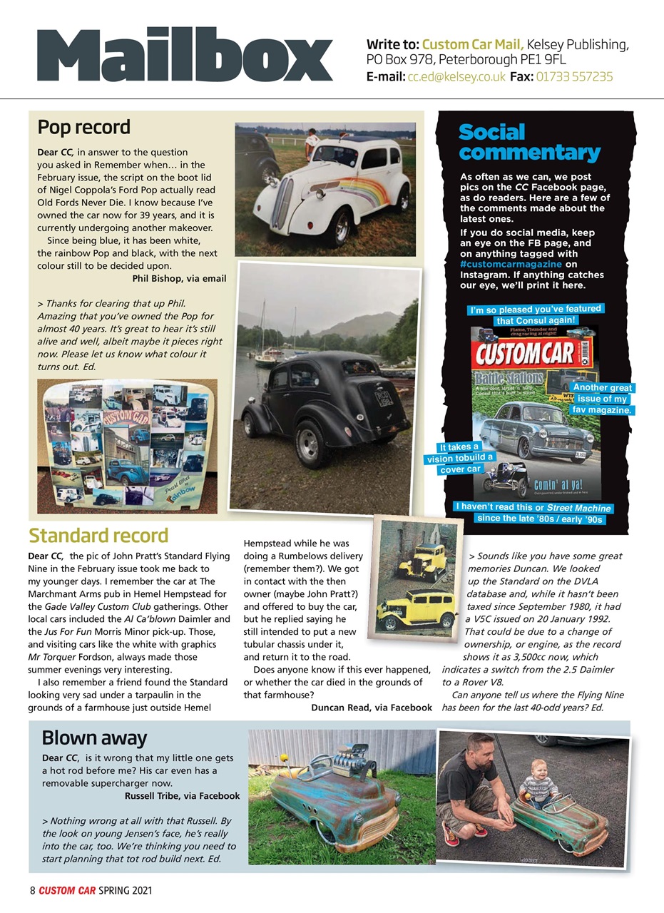 Custom Car Preview Pages