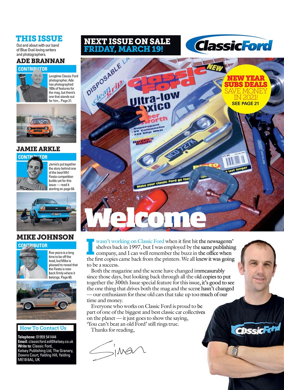 Classic Ford Preview Pages