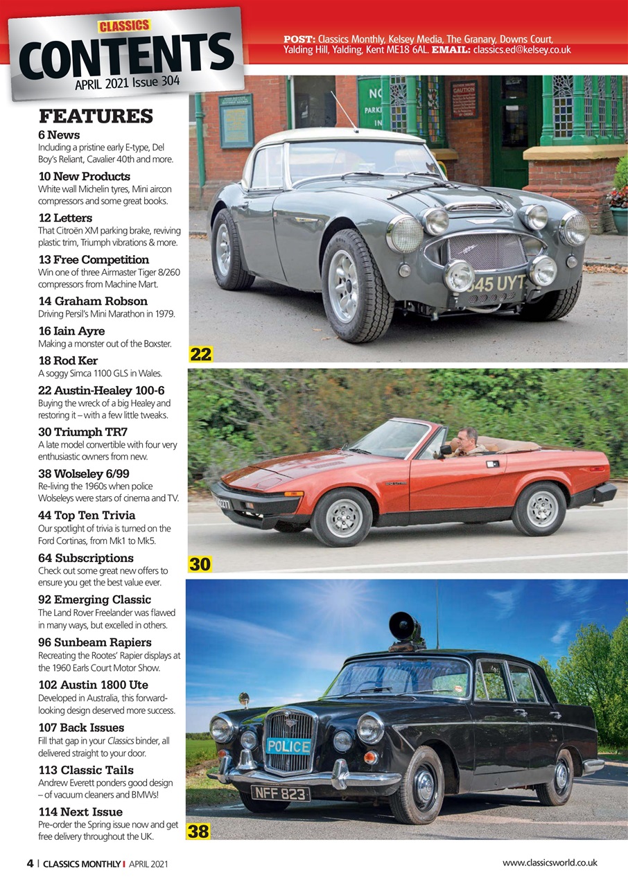 Classics World Preview Pages