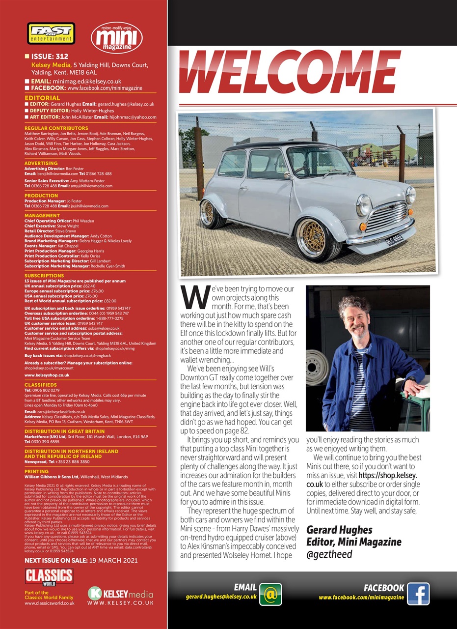 Mini Magazine Preview Pages