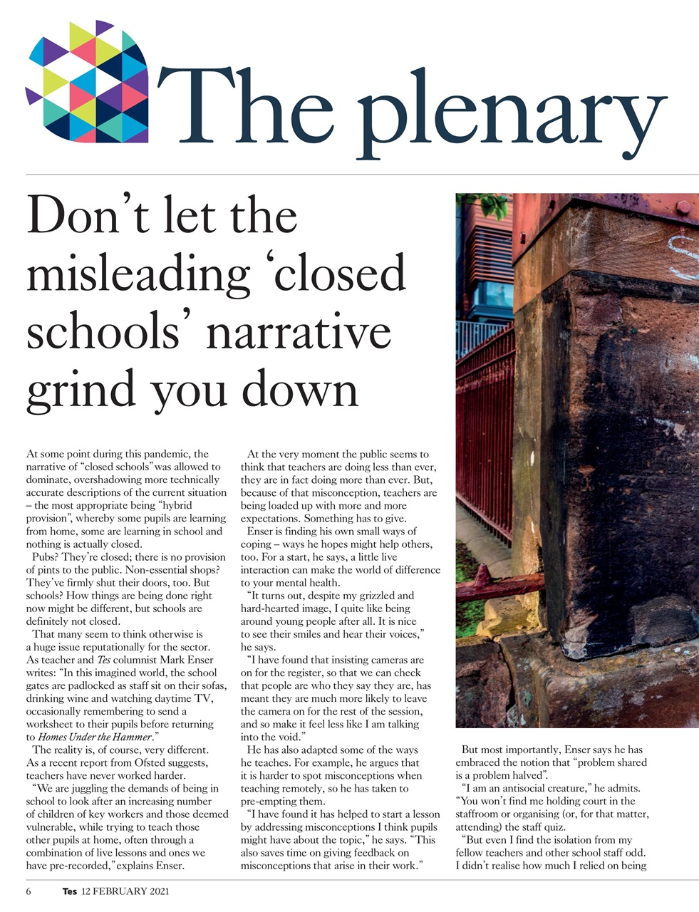 TES Preview Pages