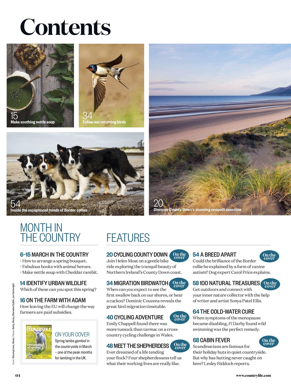 BBC Countryfile Magazine Preview Pages