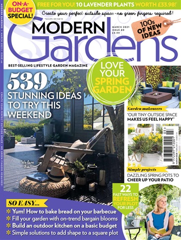 Modern Gardens issue March 2021