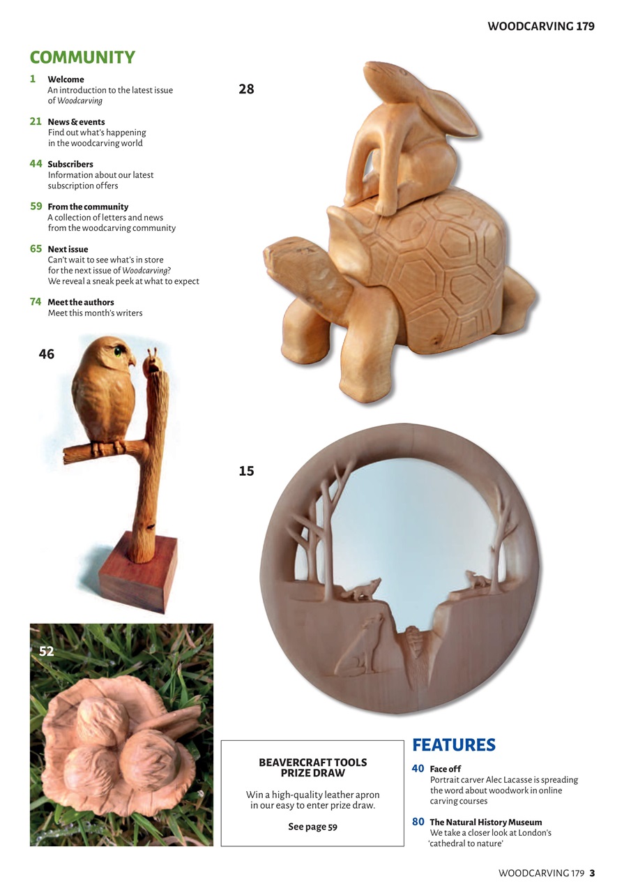 Woodcarving Preview Pages