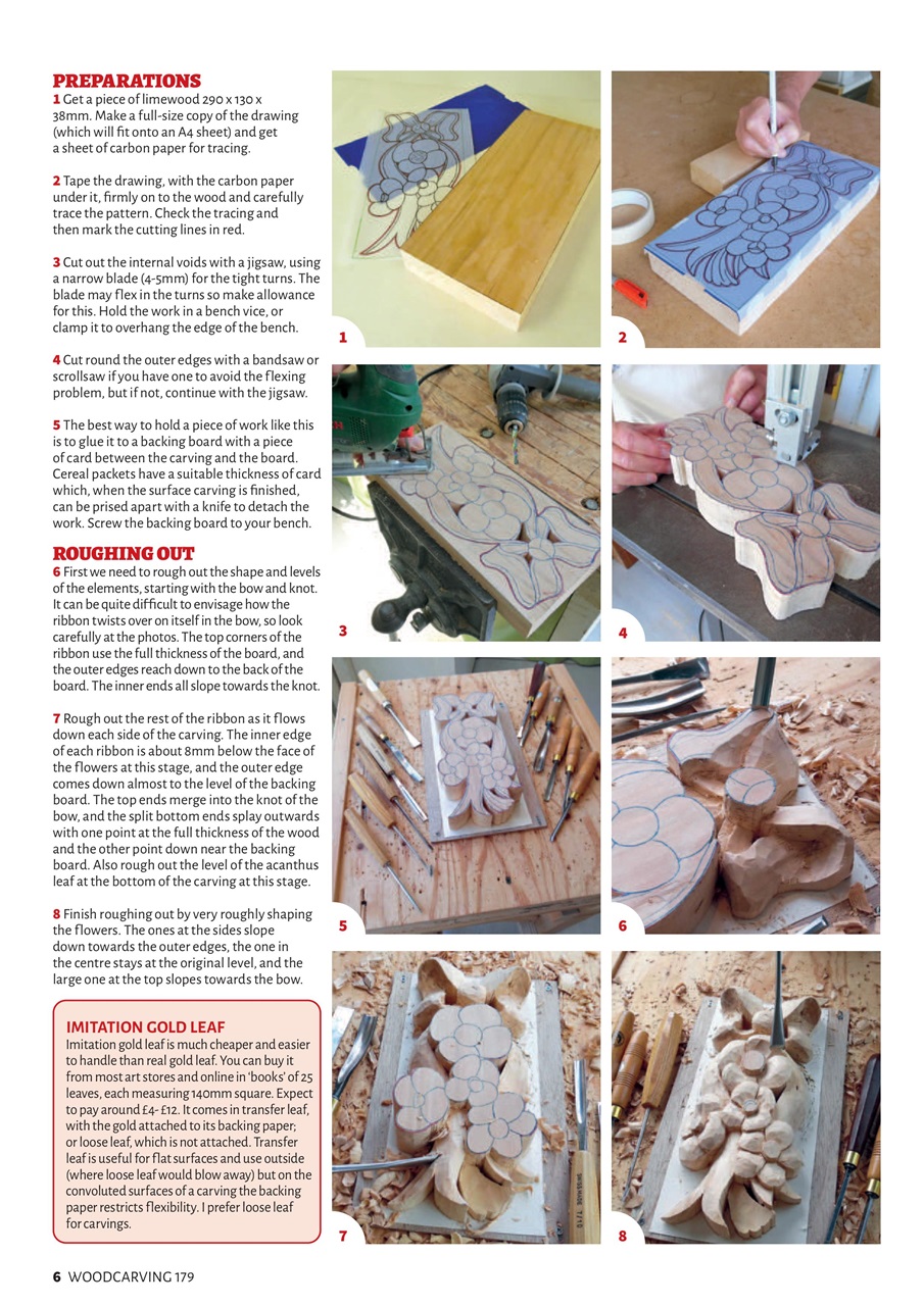 Woodcarving Preview Pages